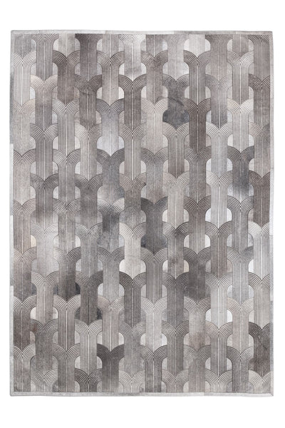 Loop Lasered - Custom Cowhide Rug by Homelosophy