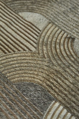 Loop Lasered - Custom Cowhide Rug by Homelosophy