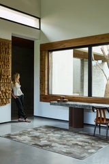 Loop Lasered - Custom Cowhide Rug by Homelosophy