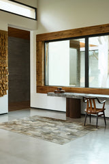Loop Lasered - Custom Cowhide Rug by Homelosophy