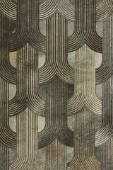 Loop Lasered - Custom Cowhide Rug by Homelosophy