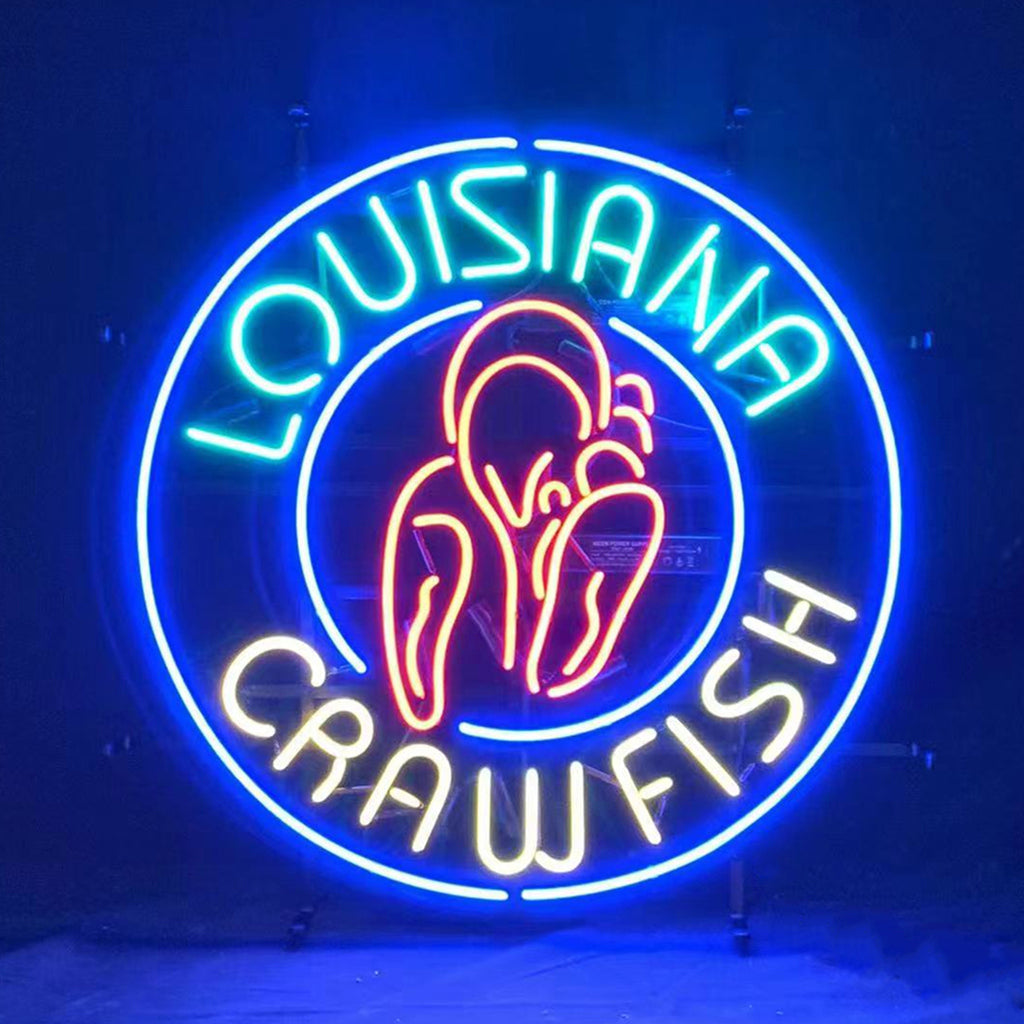 Louisiana Crawfish Neon Signs Light by Neon Signs Land - main product image for Resin Society