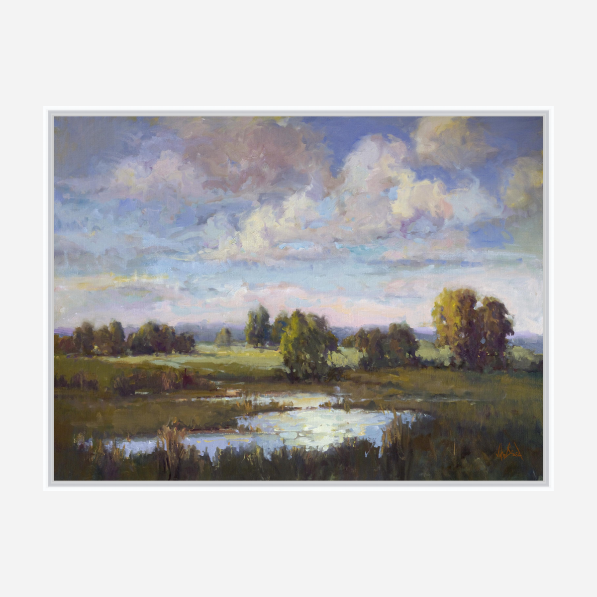 Low Country Daybreak Artist Enhanced Canvas Print by John Beard Collection - product image 7 for Resin Society
