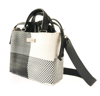 Lucy Medium Woven Crossbody Drawstring Bag by Tin Marin Brand - product image 4 for Resin Society