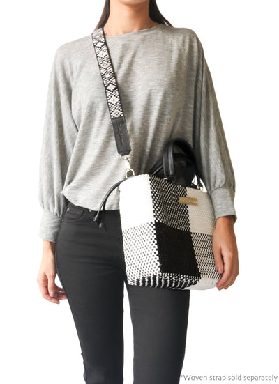 Lucy Medium Woven Crossbody Drawstring Bag by Tin Marin Brand - product image 7 for Resin Society