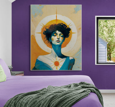 Canvas Print: "Luminous Reverie" by Tailored Canvases - product image 2 for Resin Society