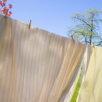 Lychee Sorbet Stripe Tablecloth by Ro'Table - product image 3 for Resin Society