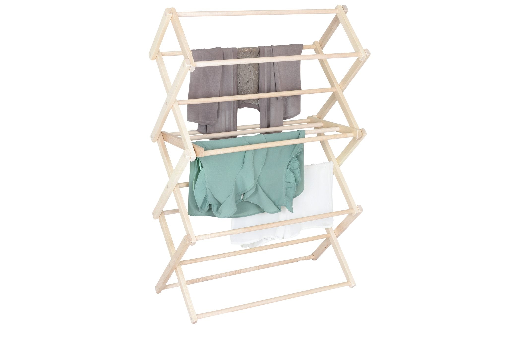 Maple drying rack in size Small by Pennsylvania Woodworks