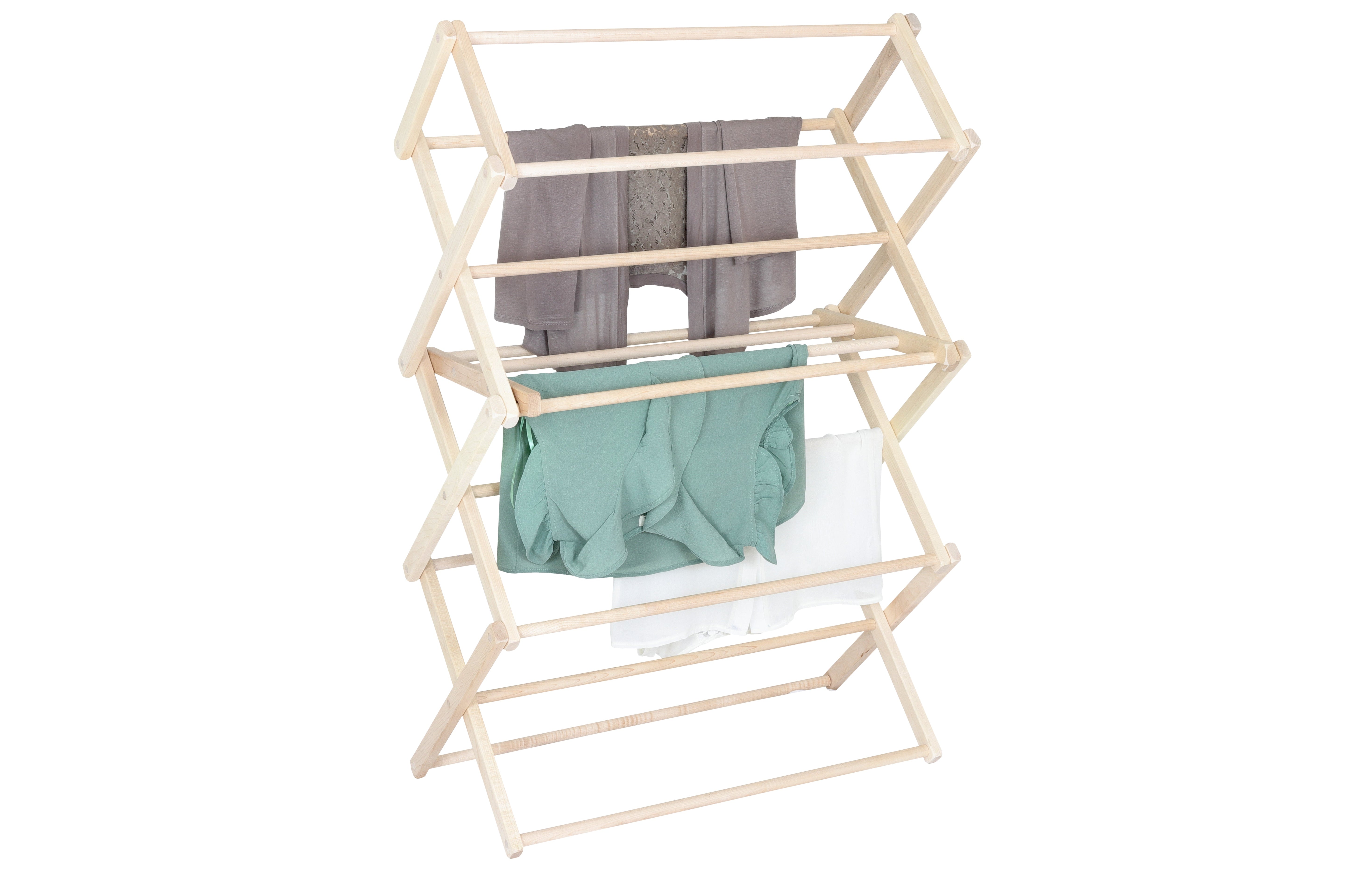 Maple drying rack in size Small by Pennsylvania Woodworks