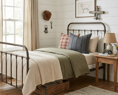 Malabar Pillow Cover in Slate Grey, Peter Dunham Textiles