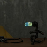 EP Light Prairie Resin LED Bulb handcrafted with eco-friendly resin and wooden base options