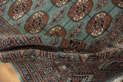 4x4.5 Vintage Fine Bokhara Square Rug by Old New House® - product image 8 for Resin Society