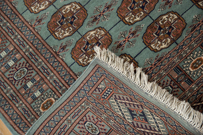 4x4.5 Vintage Fine Bokhara Square Rug by Old New House® - product image 9 for Resin Society