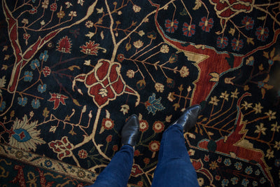 10x14 Vintage Indian Bijar Design Carpet by Old New House® - product image 2 for Resin Society