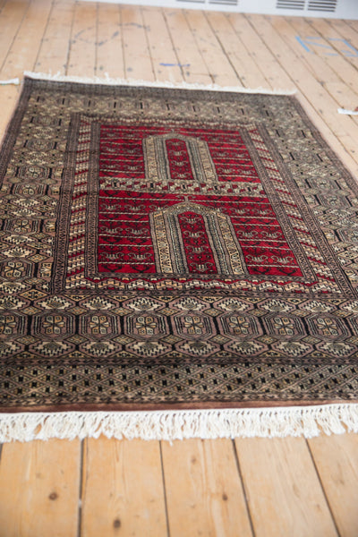 4x6 Vintage Fine Pakistani Turkmen Design Rug by Old New House® - product image 6 for Resin Society