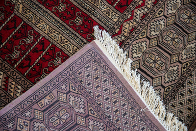 4x6 Vintage Fine Pakistani Turkmen Design Rug by Old New House® - product image 9 for Resin Society