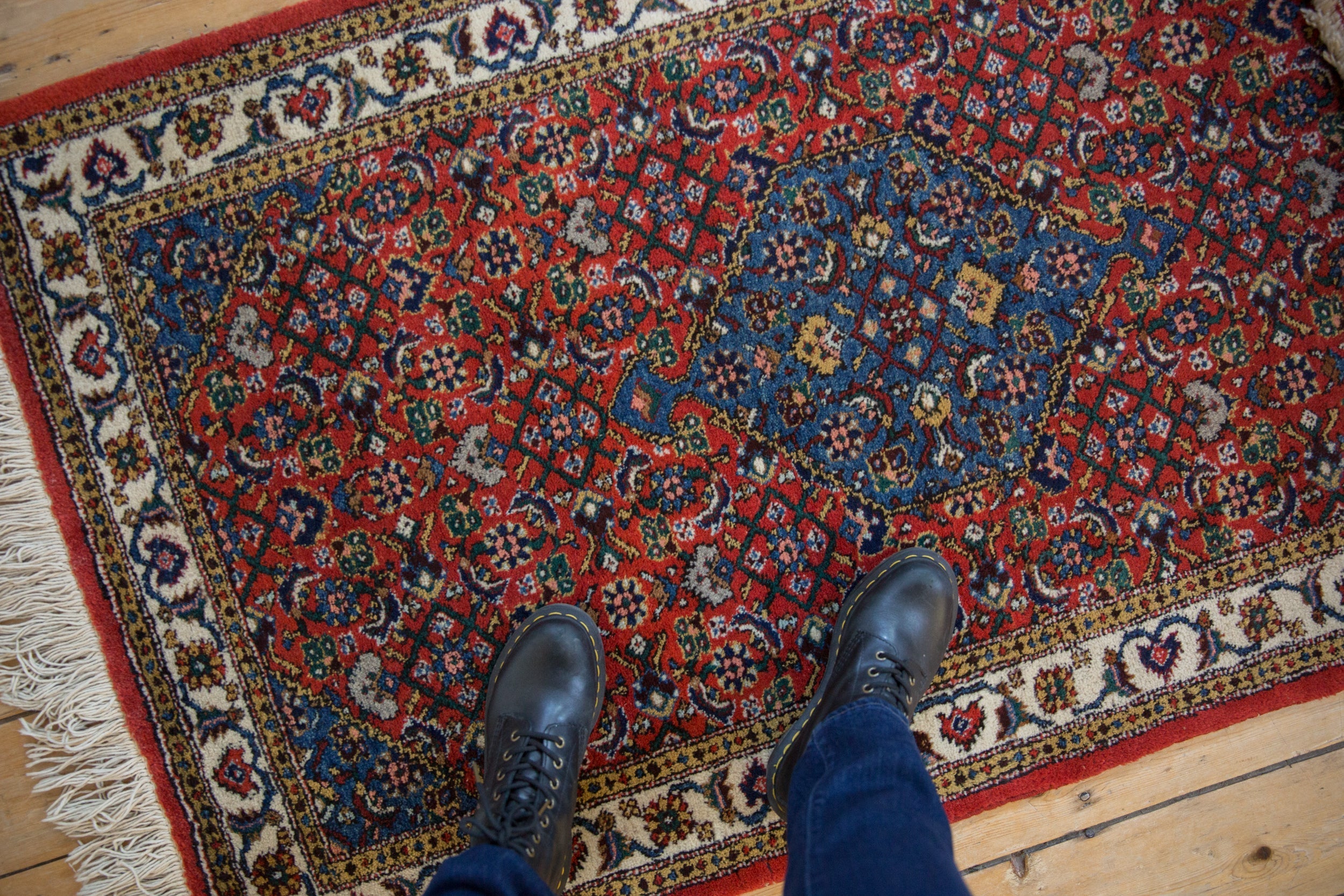 3x5.5 Vintage Ardebil Rug by Old New House® - product image 2 for Resin Society