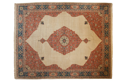 12x15 Vintage Bulgarian Tabriz Design Carpet by Old New House® - main product image for Resin Society