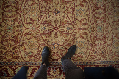 6x9 Vintage Indian Bijar Design Carpet by Old New House® - product image 2 for Resin Society