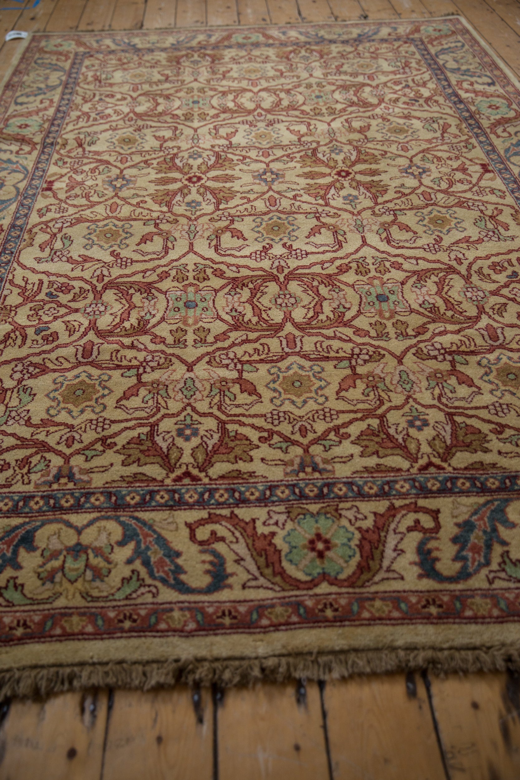 6x9 Vintage Indian Bijar Design Carpet by Old New House® - product image 4 for Resin Society