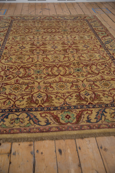6x9 Vintage Indian Bijar Design Carpet by Old New House® - product image 6 for Resin Society