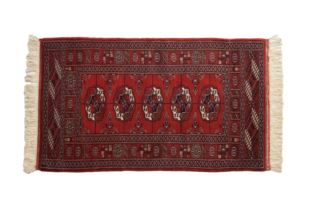 2.5x4 Vintage Fine Bokhara Rug Runner by Old New House® - main product image for Resin Society