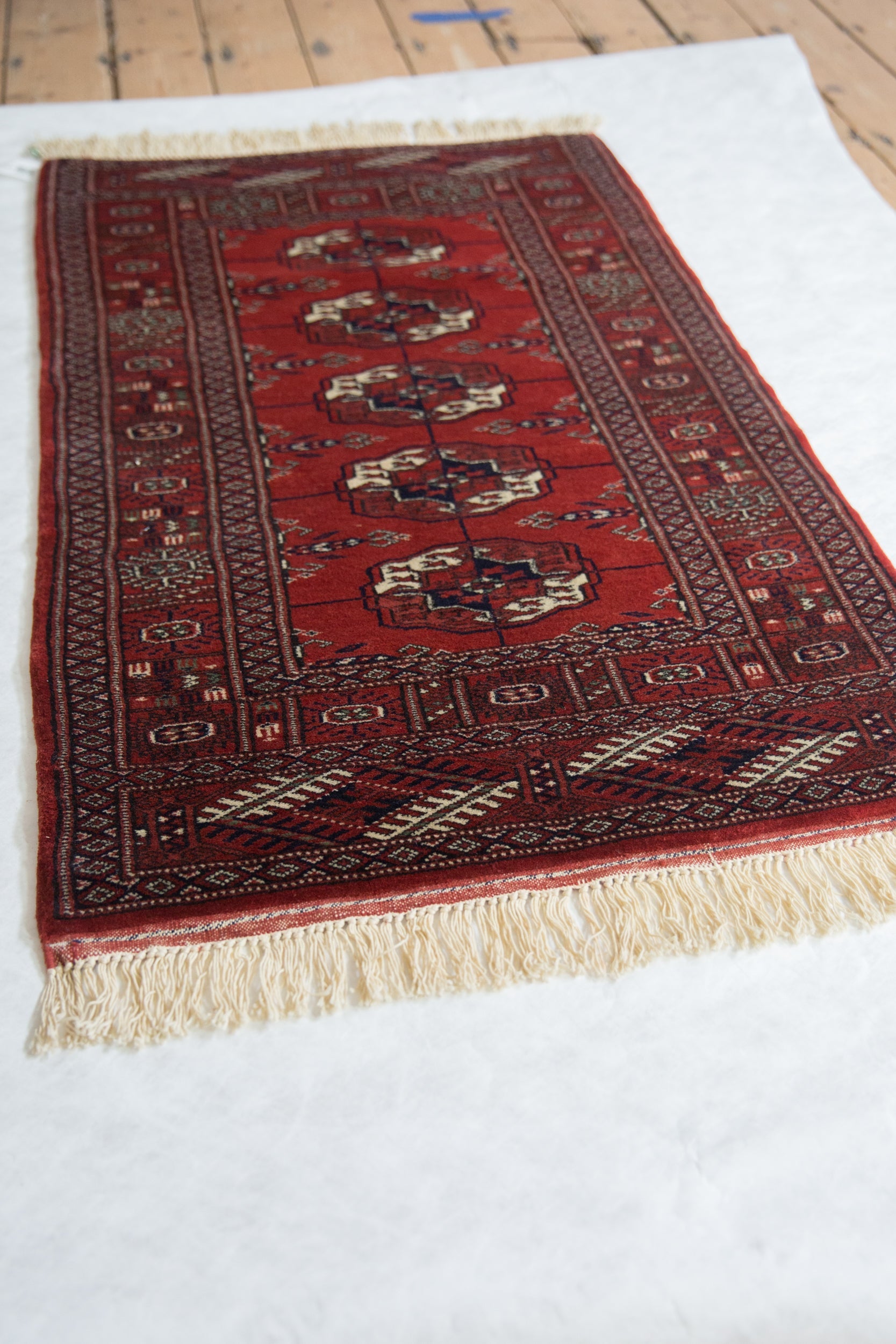 2.5x4 Vintage Fine Bokhara Rug Runner by Old New House® - product image 4 for Resin Society