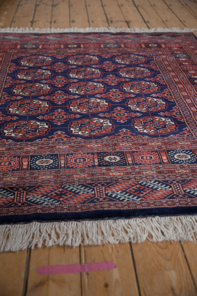 5x5 Vintage Fine Bokhara Square Rug by Old New House® - product image 8 for Resin Society