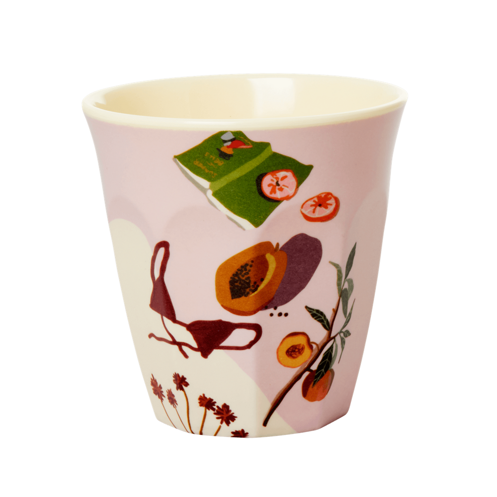 Medium Melamine Cup by Rice By Rice - main product image for Resin Society