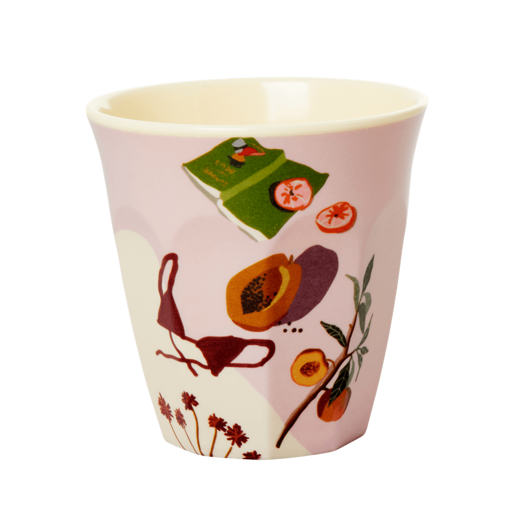 Medium Melamine Cup by Rice By Rice - main product image for Resin Society