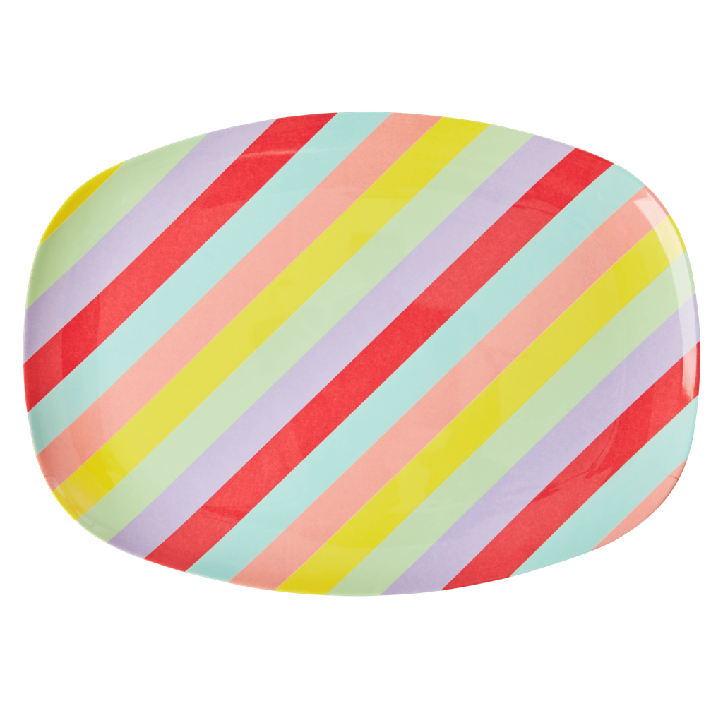 Melamine Rectangular Plate by Rice By Rice - main product image for Resin Society
