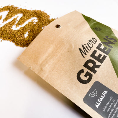 Alfalfa Microgreen Seeds by Seattle Seed Company - Resin Society