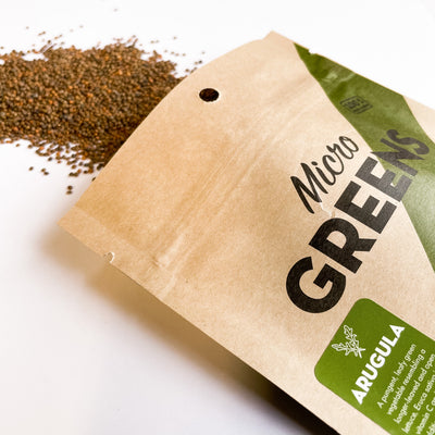 Arugula Microgreen Seeds by Seattle Seed Company - Resin Society