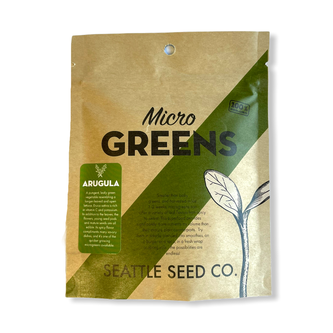 Arugula Microgreen Seeds detail image - Resin Society