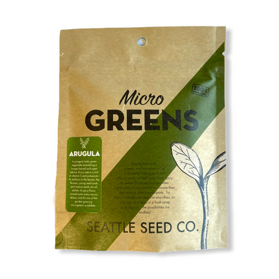 Arugula Microgreen Seeds detail image - Resin Society