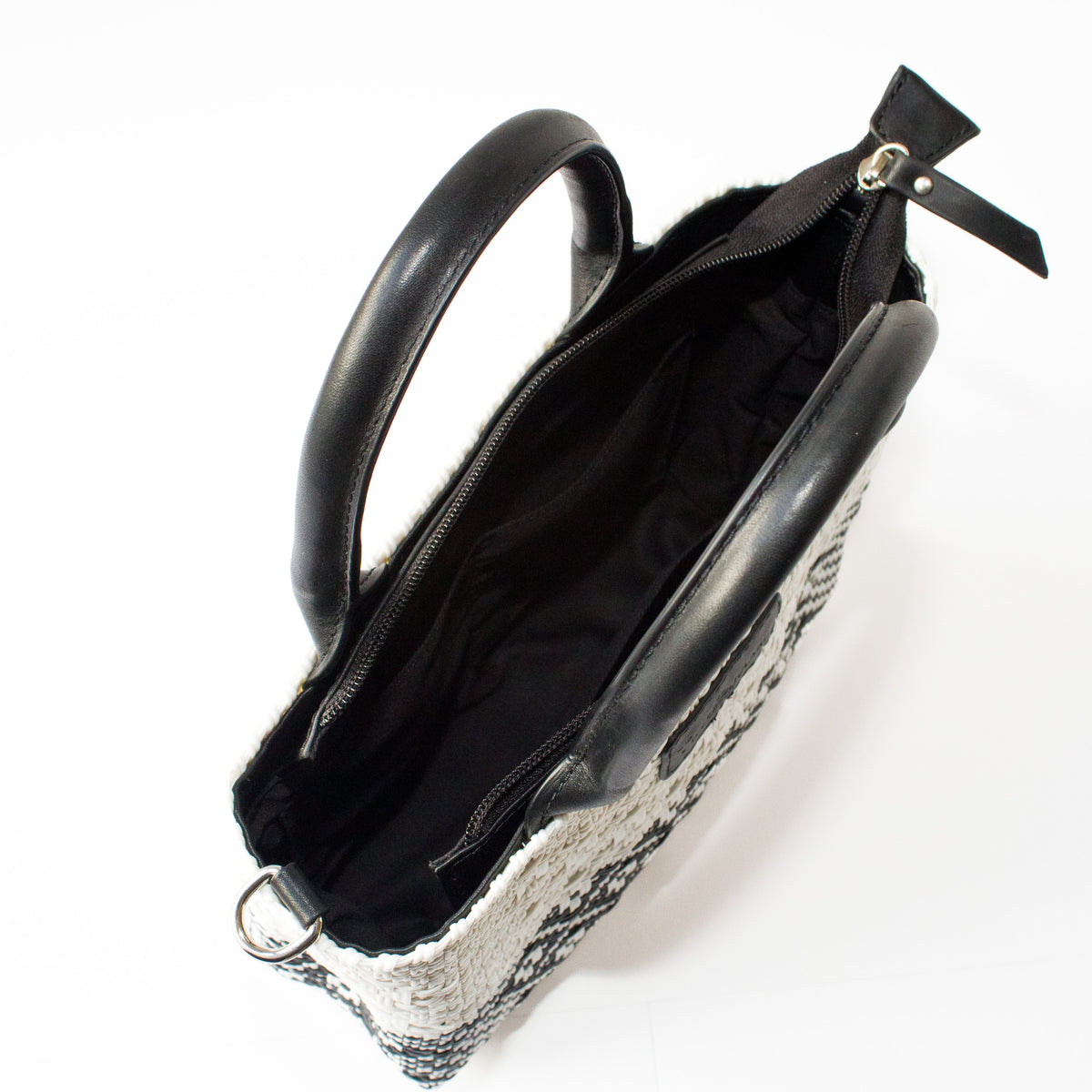 Tin Marin White Small Woven Crossbody Bag by Tin Marin Brand - product image 8 for Resin Society