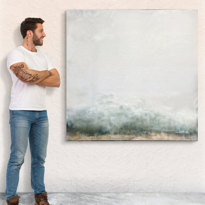 Canvas Print: "Misty Genesis" by Tailored Canvases - product image 4 for Resin Society