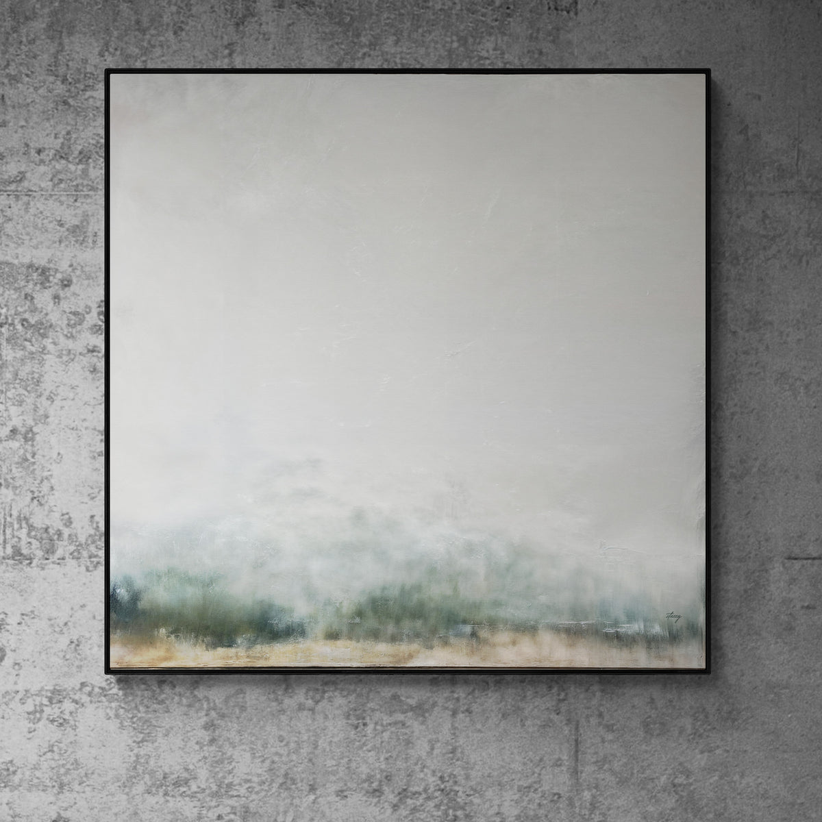 Canvas Print: "Misty Genesis" by Tailored Canvases - product image 3 for Resin Society