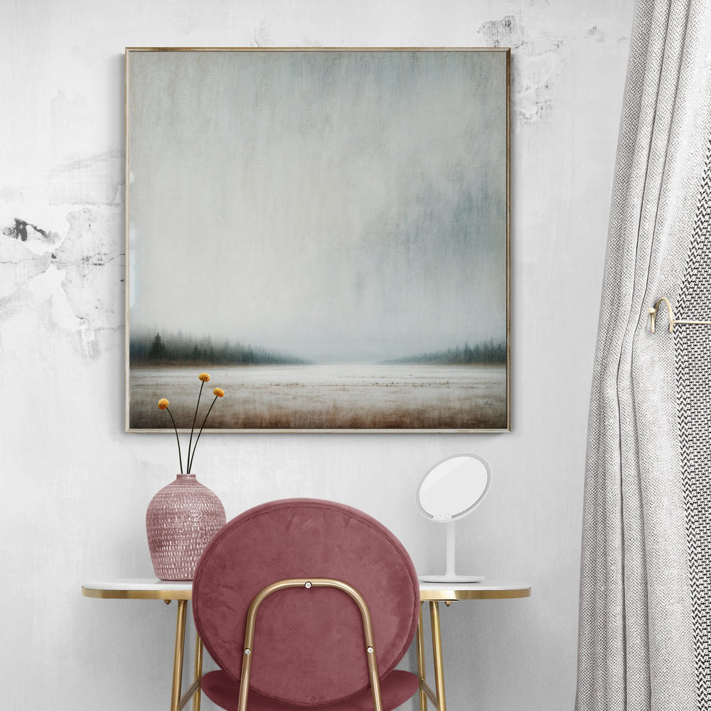 Canvas Print: "Misty Genesis" by Tailored Canvases - main product image for Resin Society