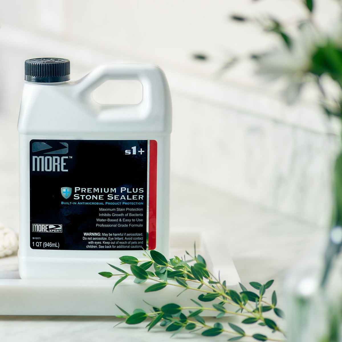 MORE® Premium Plus Stone Sealer + Antimicrobial Protection by MORE Surface Care - product image 3 for Resin Society