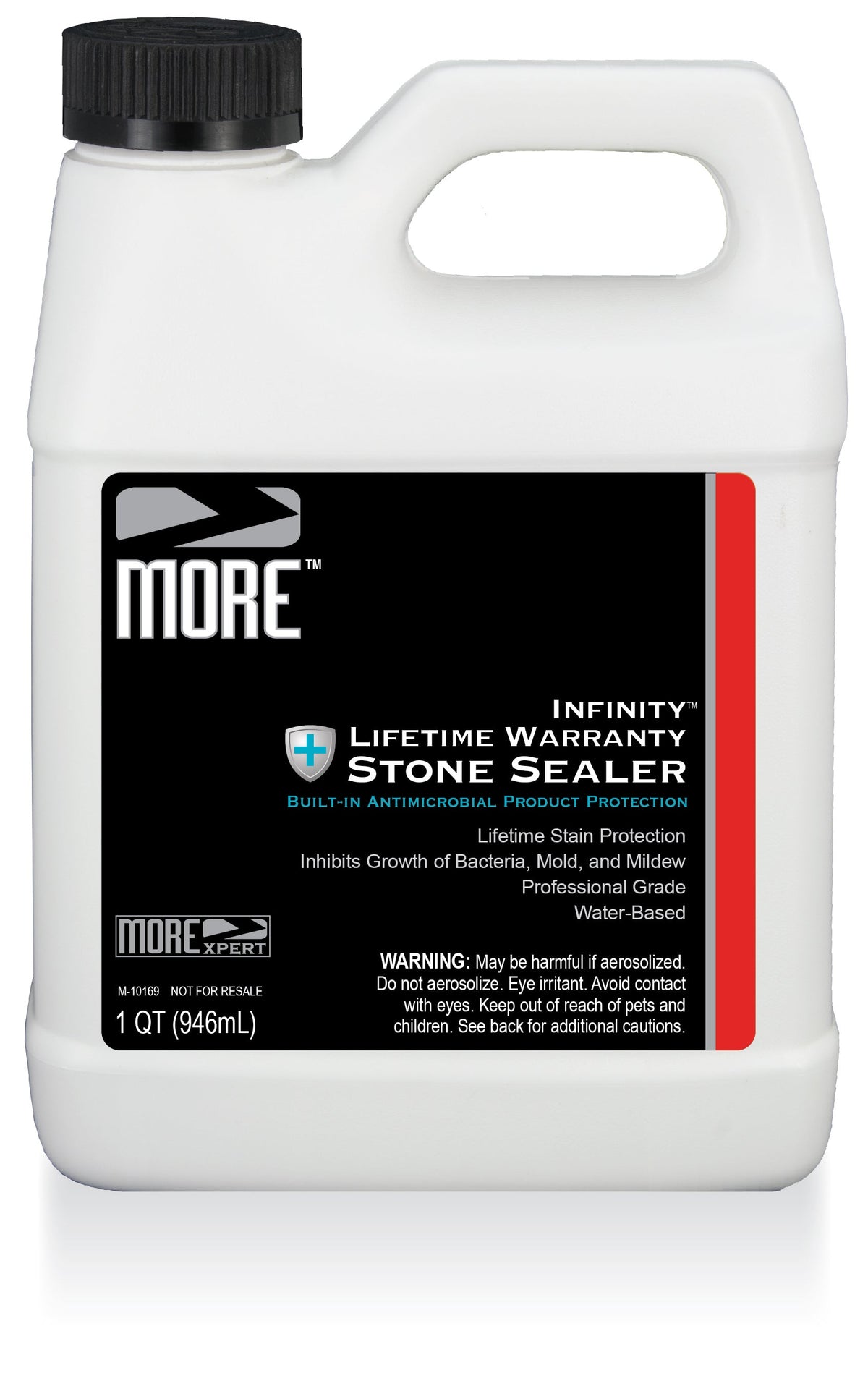 MORE® Infinity® Lifetime Warranty Stone Sealer by MORE Surface Care - main product image for Resin Society