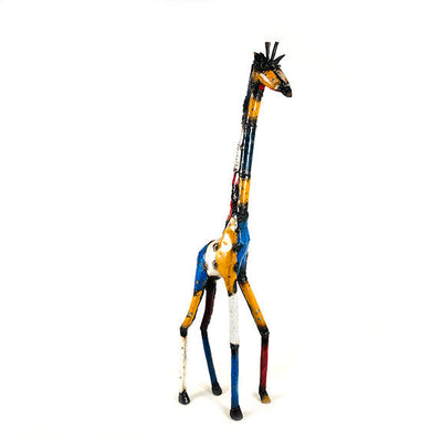 Funky Giraffe - Recycled Metal by Mbare Ltd