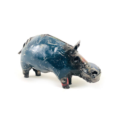 Happy Hippo - Recycled Metal by Mbare Ltd - product image 4 for Resin Society