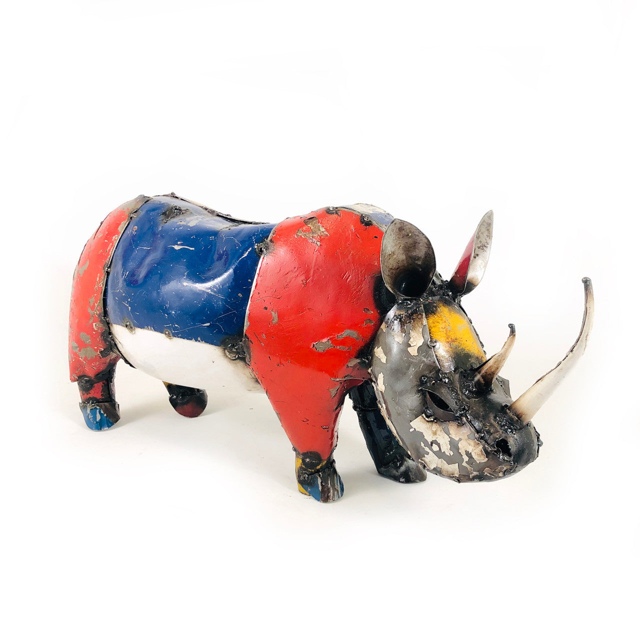 Wild Rhino - Recycled Metal by Mbare Ltd - product image 2 for Resin Society