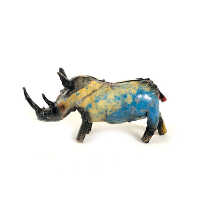 Wild Rhino - Recycled Metal by Mbare Ltd - product image 4 for Resin Society
