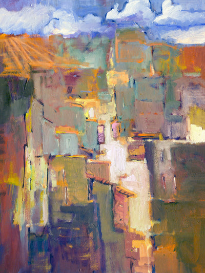 Marrakesh II Artist Enhanced Canvas Print by John Beard Collection - main product image for Resin Society