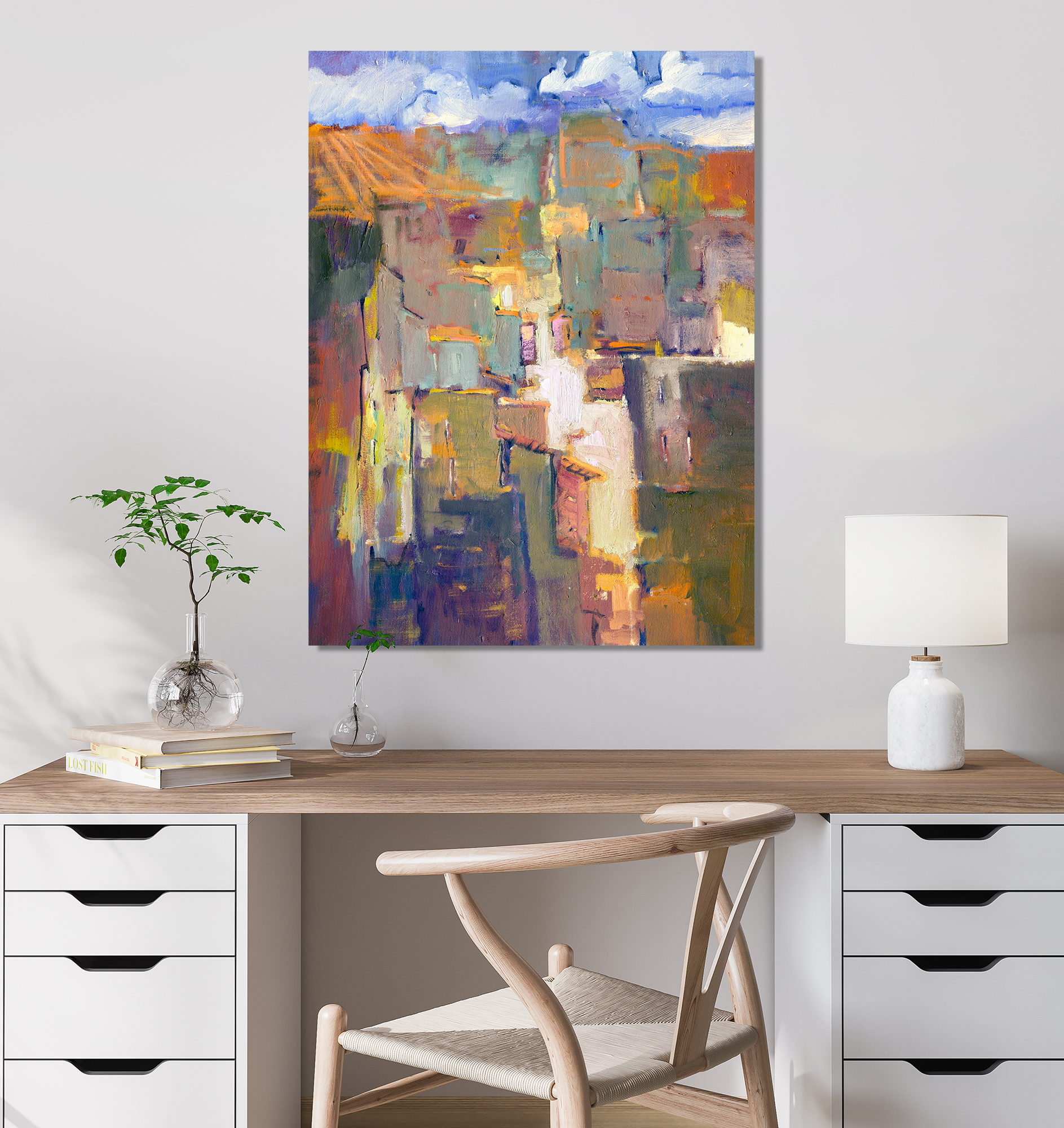 Marrakesh II Artist Enhanced Canvas Print by John Beard Collection - product image 3 for Resin Society