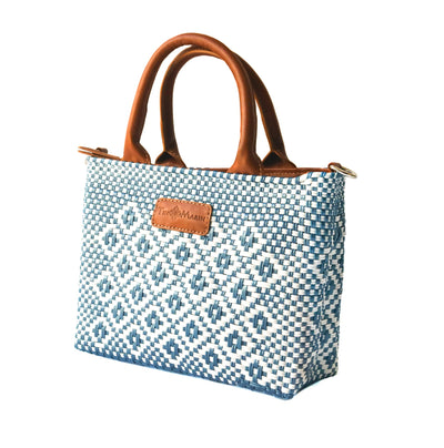 Marine Small Woven Crossbody Bag by Tin Marin Brand - product image 2 for Resin Society