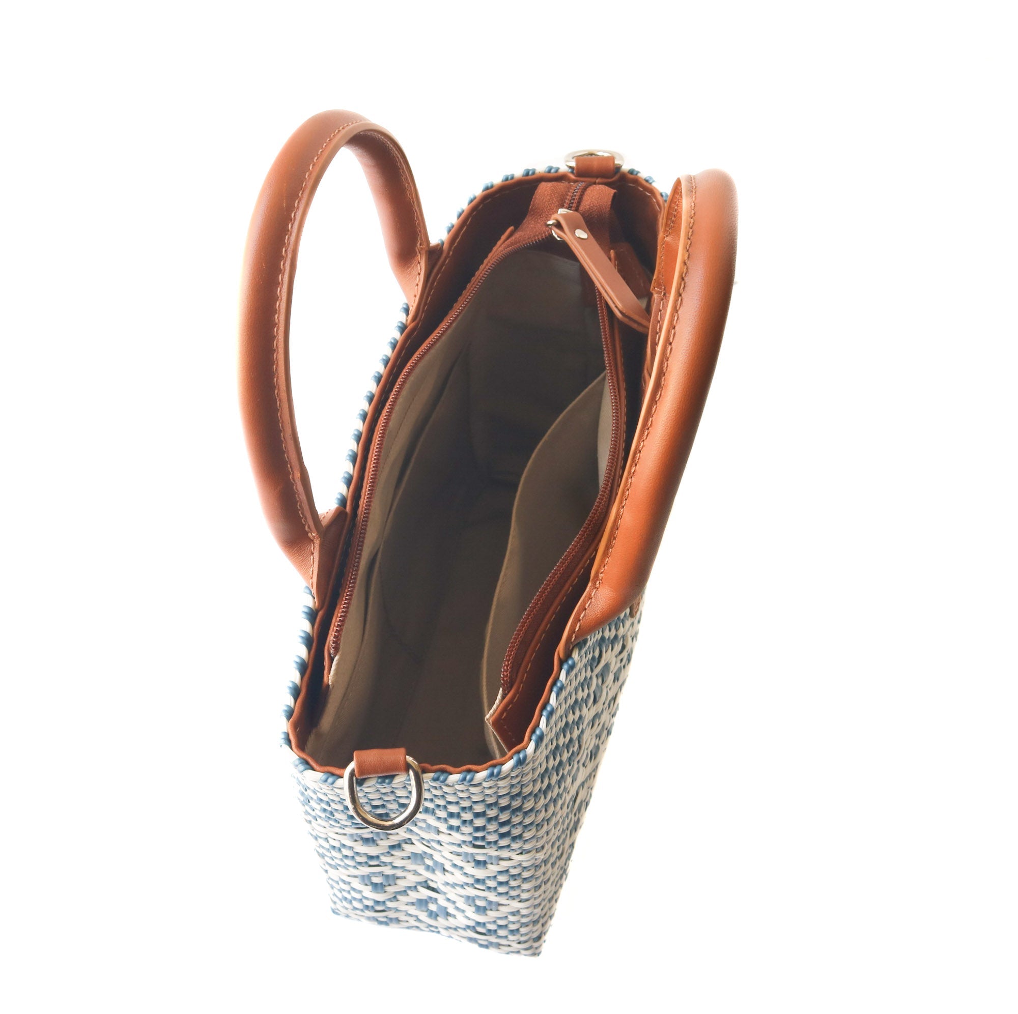 Marine Small Woven Crossbody Bag by Tin Marin Brand - product image 3 for Resin Society