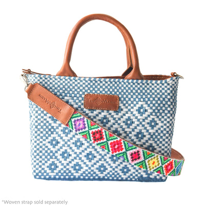 Marine Small Woven Crossbody Bag by Tin Marin Brand - product image 4 for Resin Society